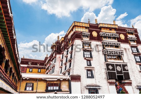 China Tibet Lhasa Potala Palace 