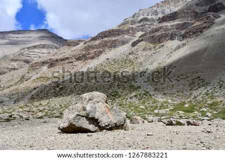 Similar – Aconcagua Trekking Hiking