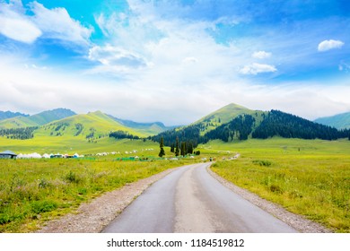 China Xinjiang Nalati Aerial Grassland