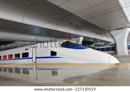 China's Bullet train ready Set out