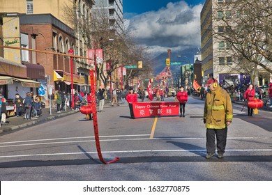 Chines New Year Parade 2020 : Vancouver, British Columbia, Canada: 26 January 2020