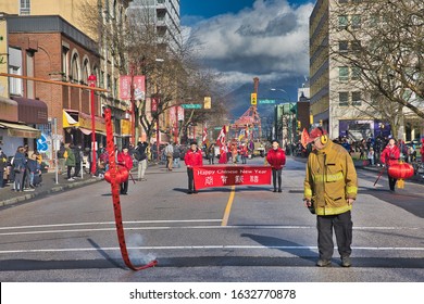 Chines New Year Parade 2020 : Vancouver, British Columbia, Canada: 26 January 2020