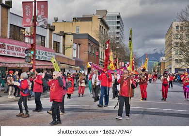 Chines New Year Parade 2020 : Vancouver, British Columbia, Canada: 26 January 2020