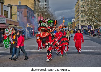 Chines New Year Parade : 26 January 2020 : Vancouver, British Columbia , Canada