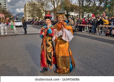 Chines New Year Parade : Vancouver, British Columbia, Canada : 26 January 2020