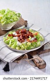 Chinese Cabbage Salad With Blue Cheese Dressing