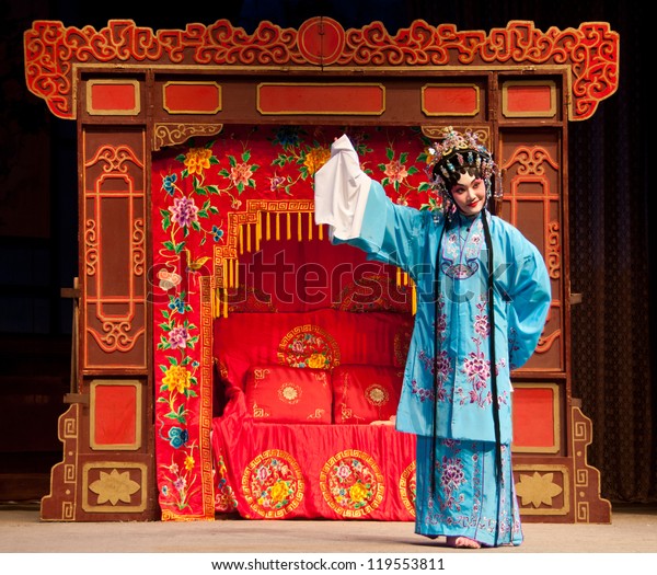 Chinese Cantonese Opera\
actress