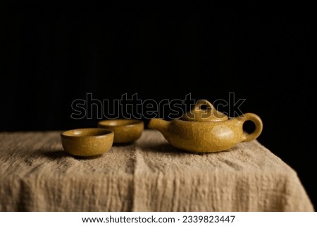 Chinese ceramic teaset for two