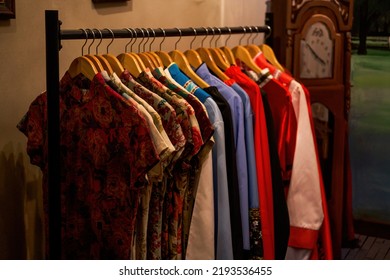 Chinese Cheongsam In Traditional Chinese Clothing Store