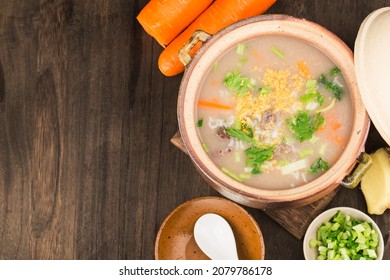 Chinese Cuisine: Beef Casserole Porridge