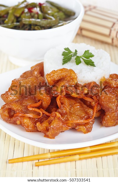 chinese-cuisine-pork-batter-sweet-sour-stock-photo-edit-now-507333541