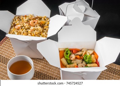 Chinese Cuisine And Takeaway Container Box (Oyster Pail)