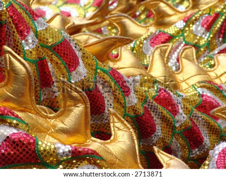 Chinese Dragon Costume New Year Parade Stock Photo (Edit Now) 2713871