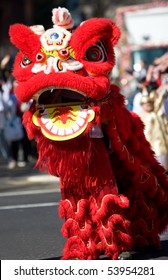 Chinese dragon dance