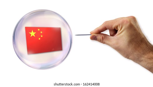 Chinese Economic Bubble About To Explode By A Needle 