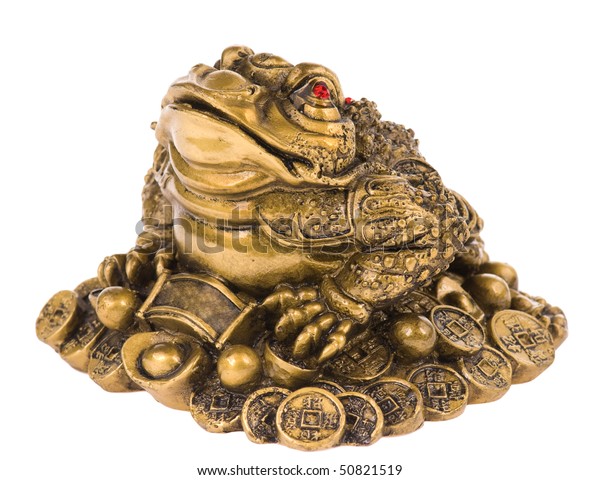 Chinese Feng Shui Lucky Money Frog Stock Photo 50821519 | Shutterstock