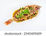 Chinese food Braised bigeye fish