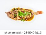 Chinese food Braised bigeye fish