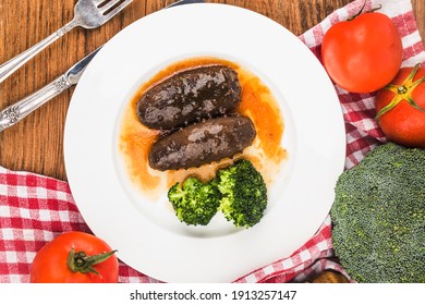 Chinese Food; Braised Sea Cucumber