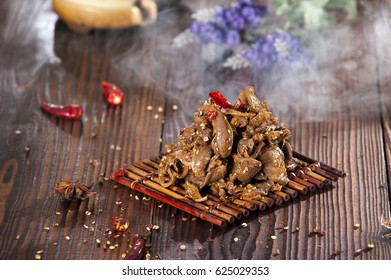 Chinese Food Chicken Heart