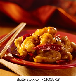 Chinese Food -General Tso's Chicken.