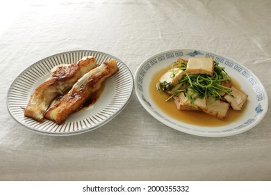 Chinese Food, Pan Fried Cod Fish