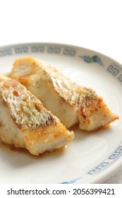 Chinese Food, Pan Fried Cod Fish Fillet