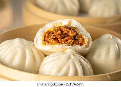 Chinese Food, Steamed Stuffed Bun