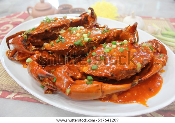 Chinese Food Sweet Sour Crab Stock Photo Edit Now 537641209