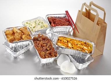CHINESE FOOD TAKEAWAY SELECTION
