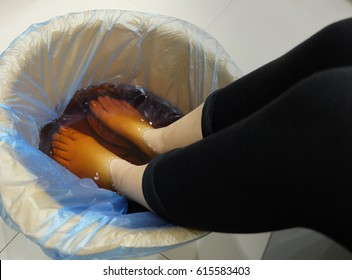 Chinese Foot Bath With Black Pant