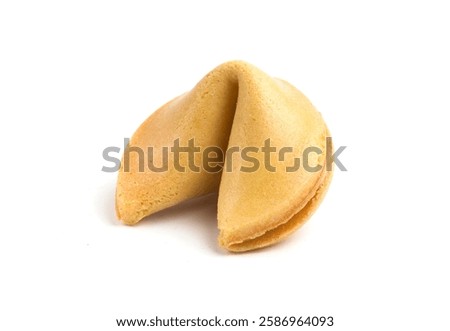 chinese fortune cookies on white background