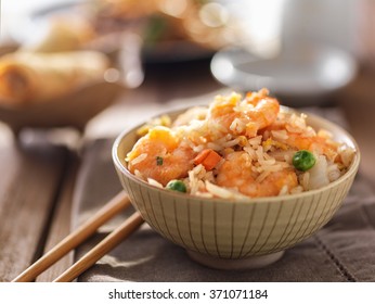 Chinese Fried Rice With Shrimp