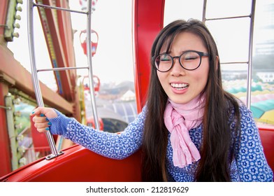  Chinese Girl Got Acrophobia