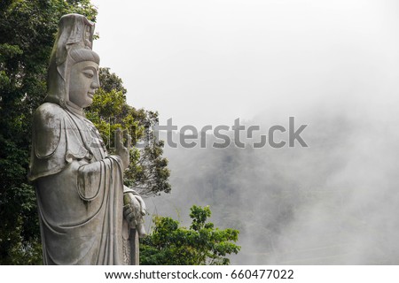 Chinese Goddess of Mercy, Guanyin statue at Genting Highlands