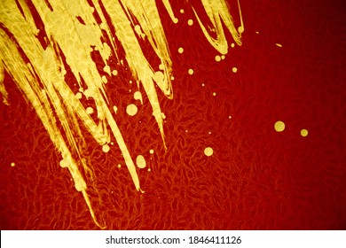 chinese  gold ink paper for new year  