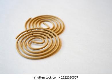 Chinese Joss Sticks On White Background