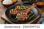 Chinese Lamb Chops: Tender lamb chops marinated in Chinese spices, then grilled or roasted to perfection.