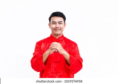 chinese new year greeting gesture