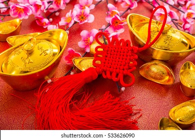 Chinese new year decoration traditional with Asian culture.