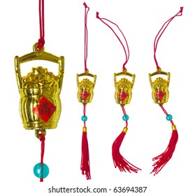 Chinese New Year Ornament - Bucket Of Ingot