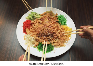 Chinese New Year Yee Sang