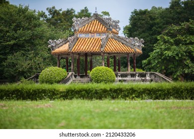 Chinese Pavilion At The Imperial City, Royal Palace, Hue, Vietnam