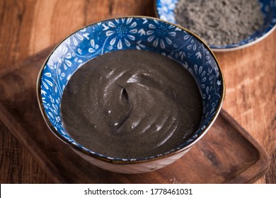 Chinese Snack. Black Sesame Paste.