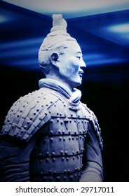 Chinese Soldier Statue