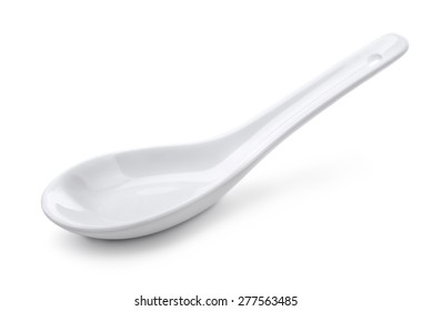 Black Porcelain Rice Spoon Noodle Soup Spoon Oriental Chinese Japanese Spoon
