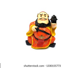 Chinese Statue Fat Man Holding Black Stock Photo 1330155773 | Shutterstock