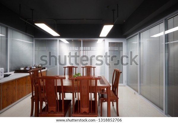 Chinese Style Furniture Pantry Interior Office Stock Photo Edit