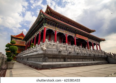 Chinese Temple Chinese Buddhism Temple In Thailand