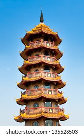 Chinese Temples Pagoda At Thailand